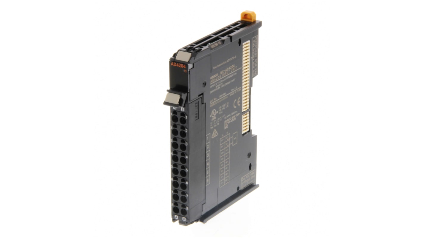 Omron NX-AD Series Analog Input Module for Use with NX Controller, Analog