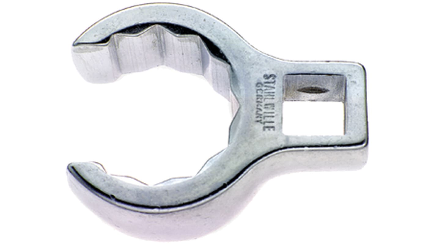 STAHLWILLE 440 Series Crow Ring Crow Ring Spanner, Spanner size 30mm L.63mm, 22 x 22.5mm Insert, Chrome Plated Finish