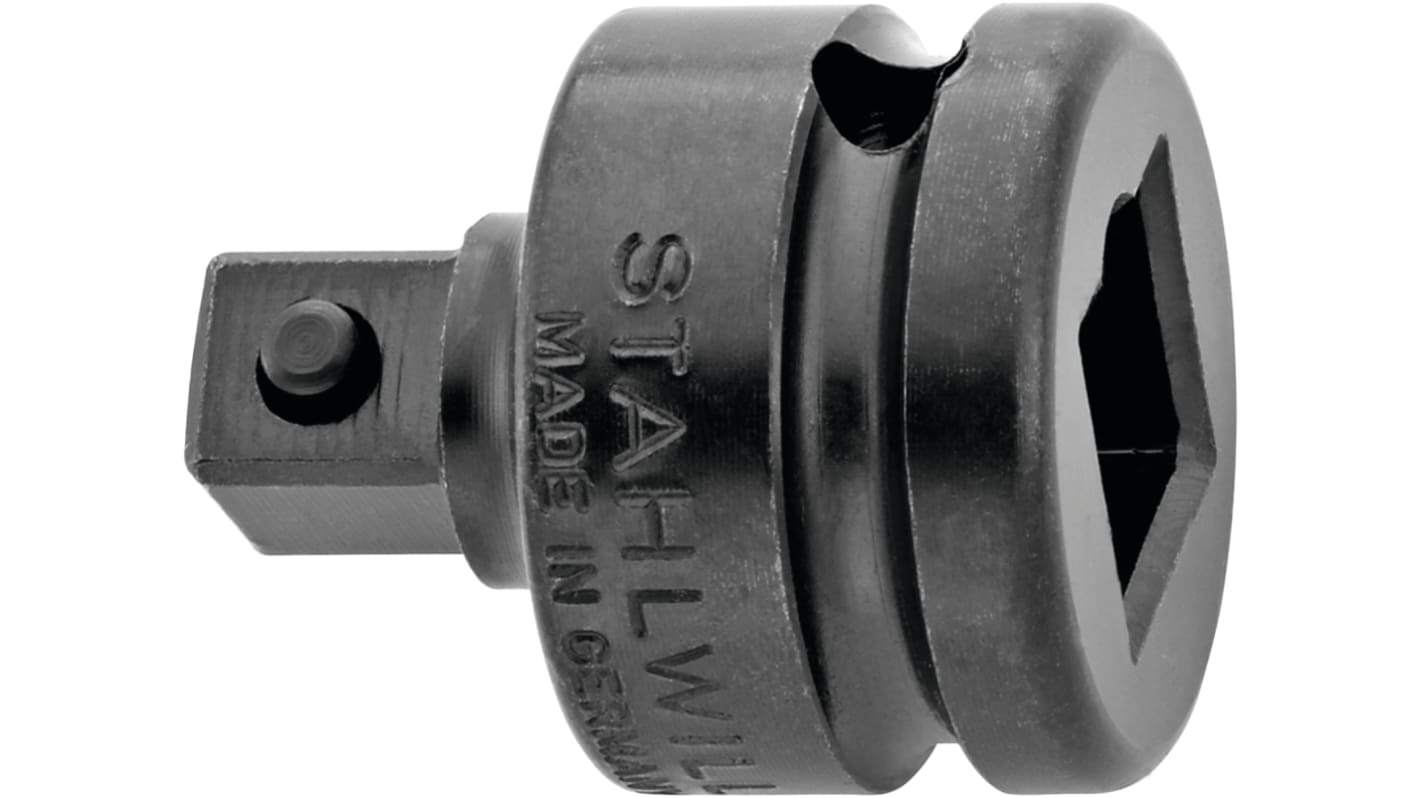 STAHLWILLE 4018754017195 1/2 in Square Adaptor, 37 mm Overall