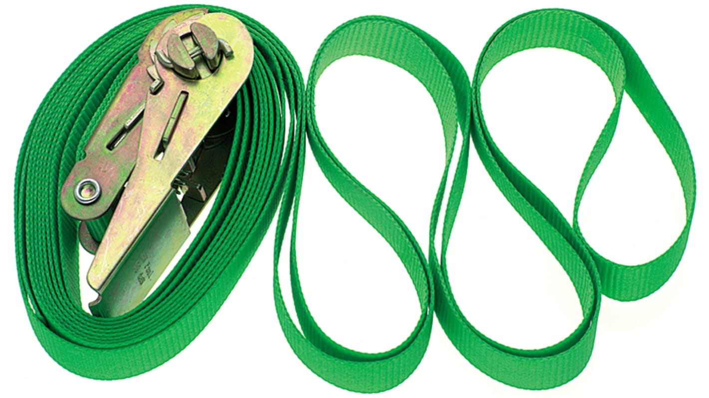 STAHLWILLE 4500mm Loop Ratchet Strap, 25mm Wide