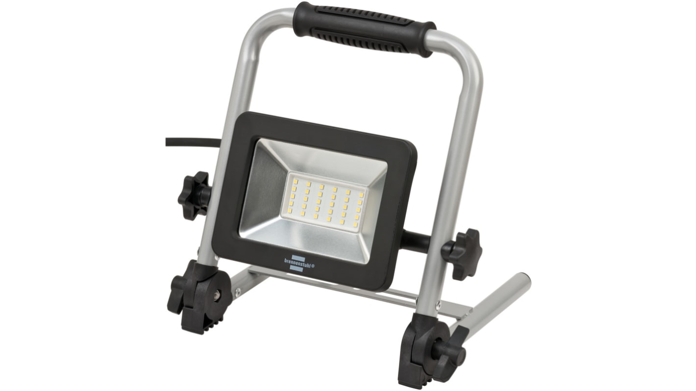 brennenstuhl EL Floodlight, 30 LED, 30 W, 2700 lm, IP65, 220 → 240 V ac