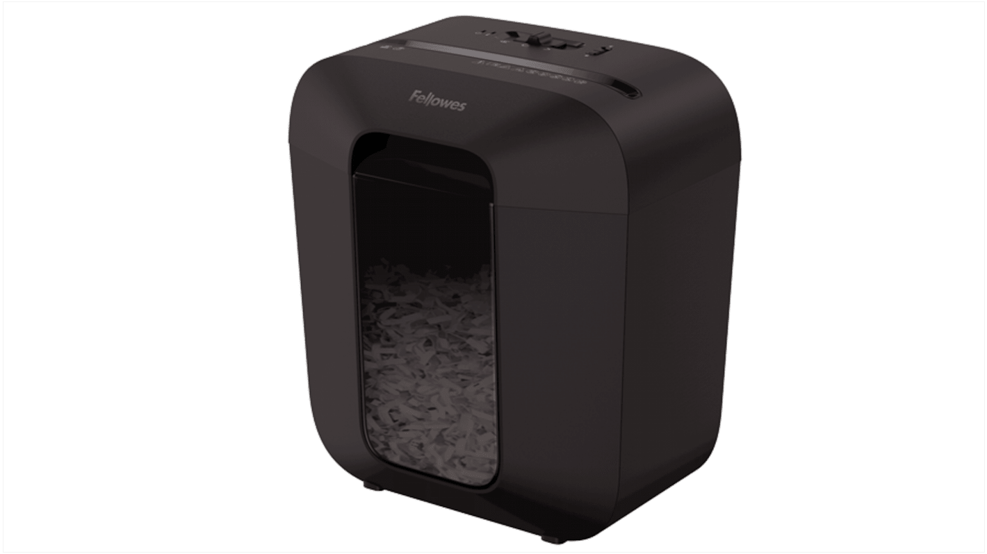 4170501 Fellowes Powershred LX25 11.5L Cross Cut Shredder Paper Clips