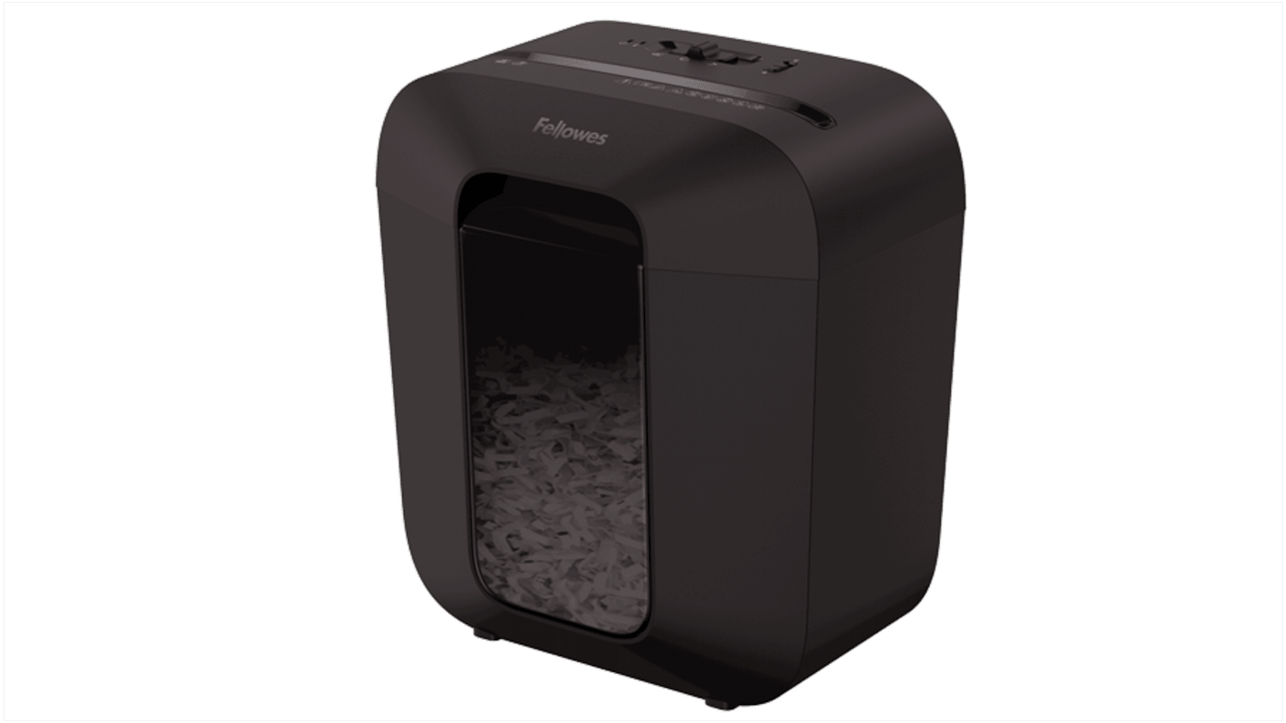 Fellowes Powershred LX25 11.5L Cross Cut Shredder Paper Clips and Credit Cards, Shreds Staples