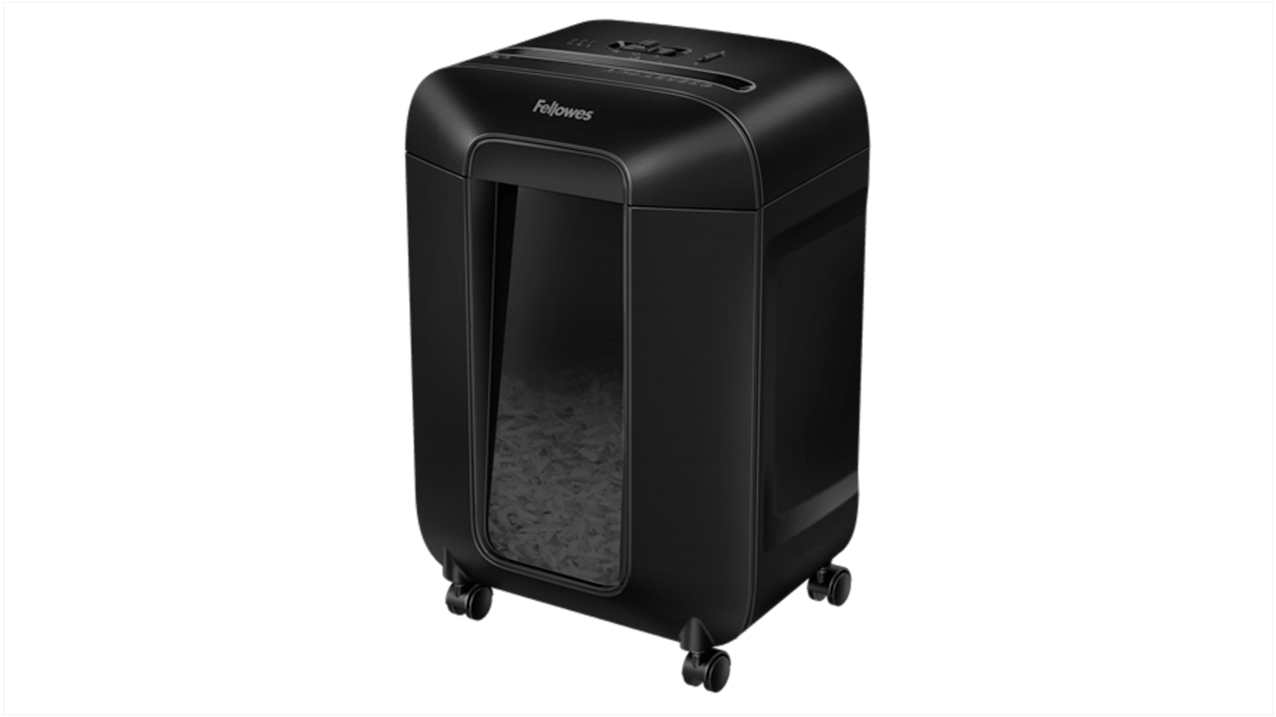 Fellowes Powershred LX85 19L Cross Cut Shredder Paper Clips and Credit Cards, Shreds Staples