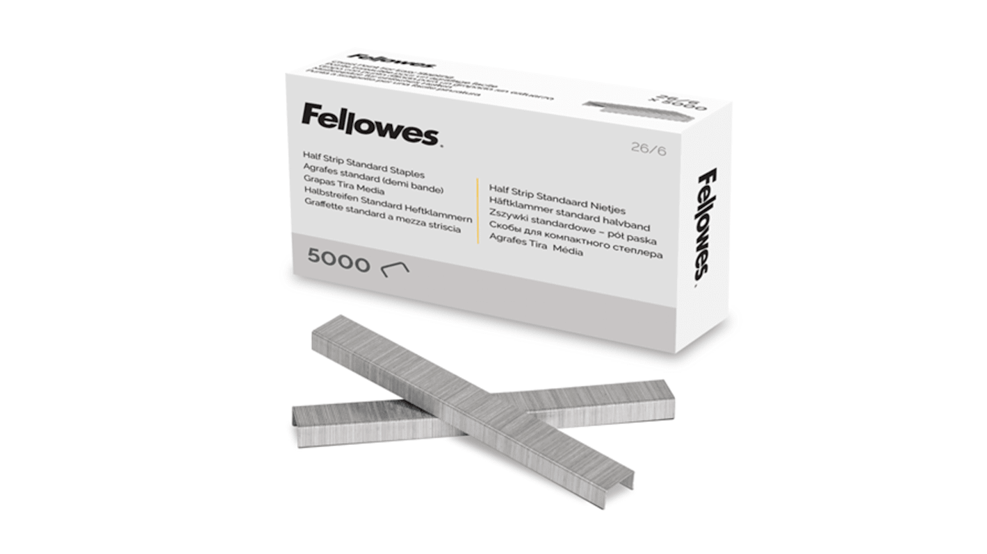 Fellowes 26/6mm Staples