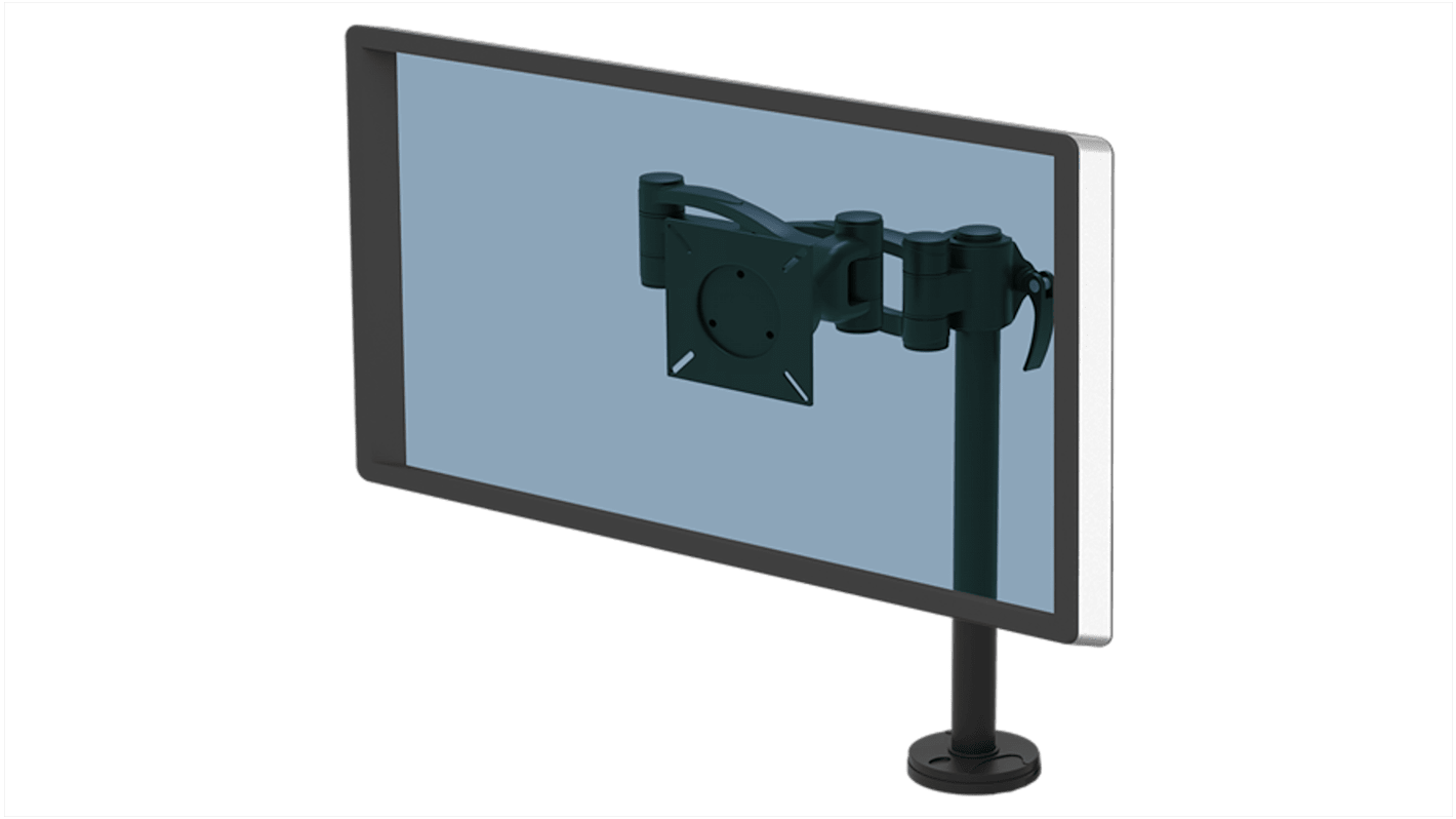 Fellowes Desk Mounting Monitor Arm for 1 x Screen, 32in Screen Size