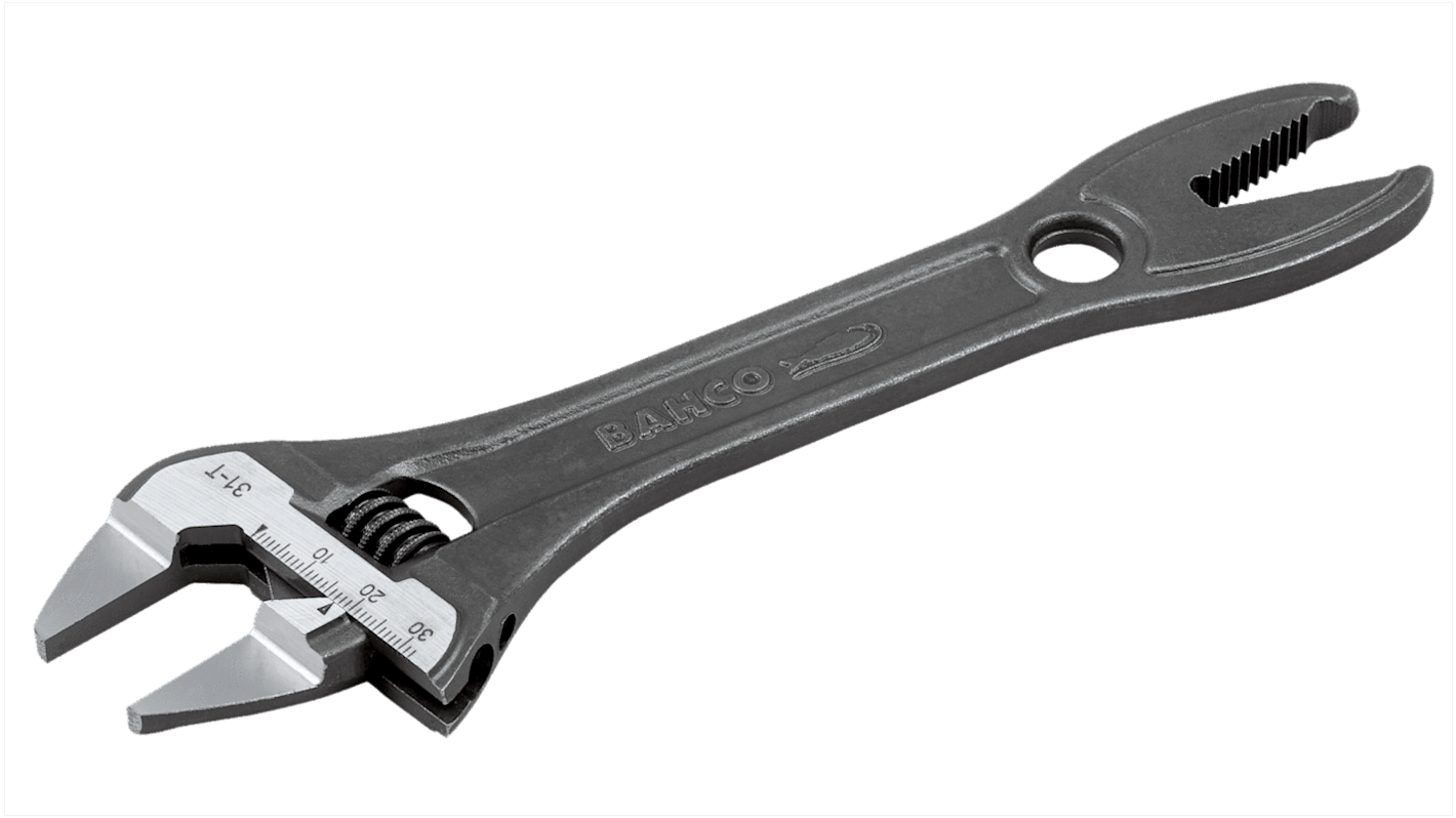 31T IP Bahco Adjustable Spanner, 209 mm Overall, 32mm Jaw Capacity