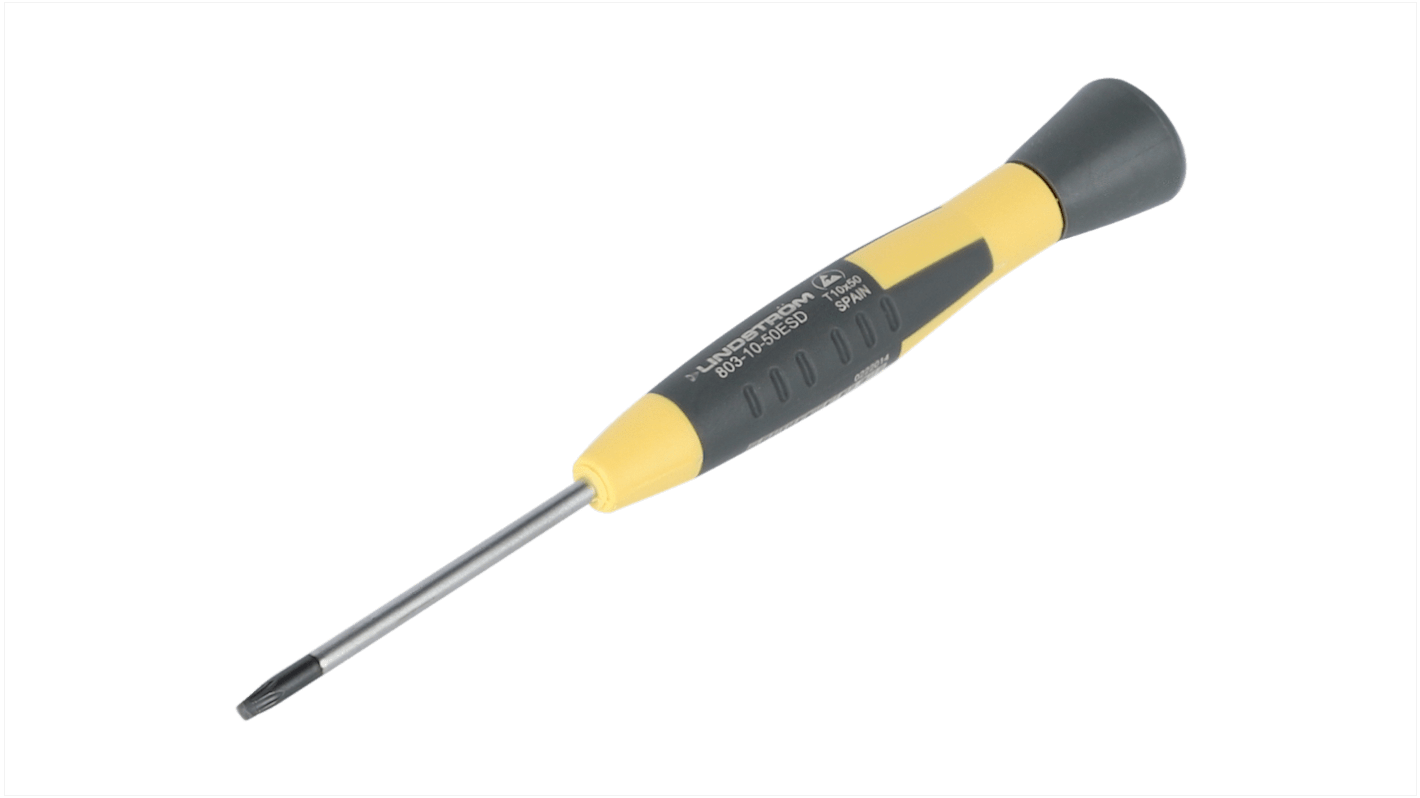 Destornillador Lindstrom, tipo Destornillador de precisión, punta Torx 10 mm