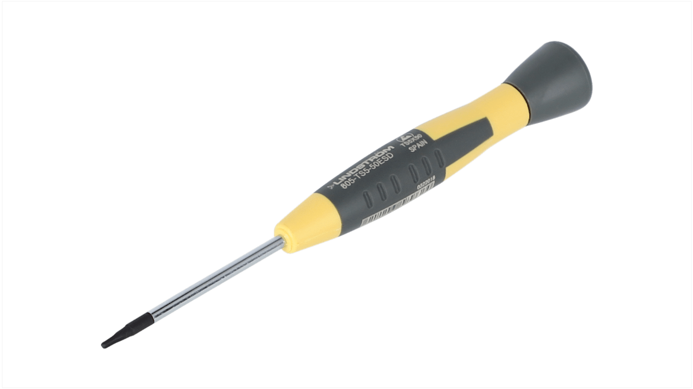 Destornillador Lindstrom, tipo Destornillador de precisión, punta Torx 1,2 mm