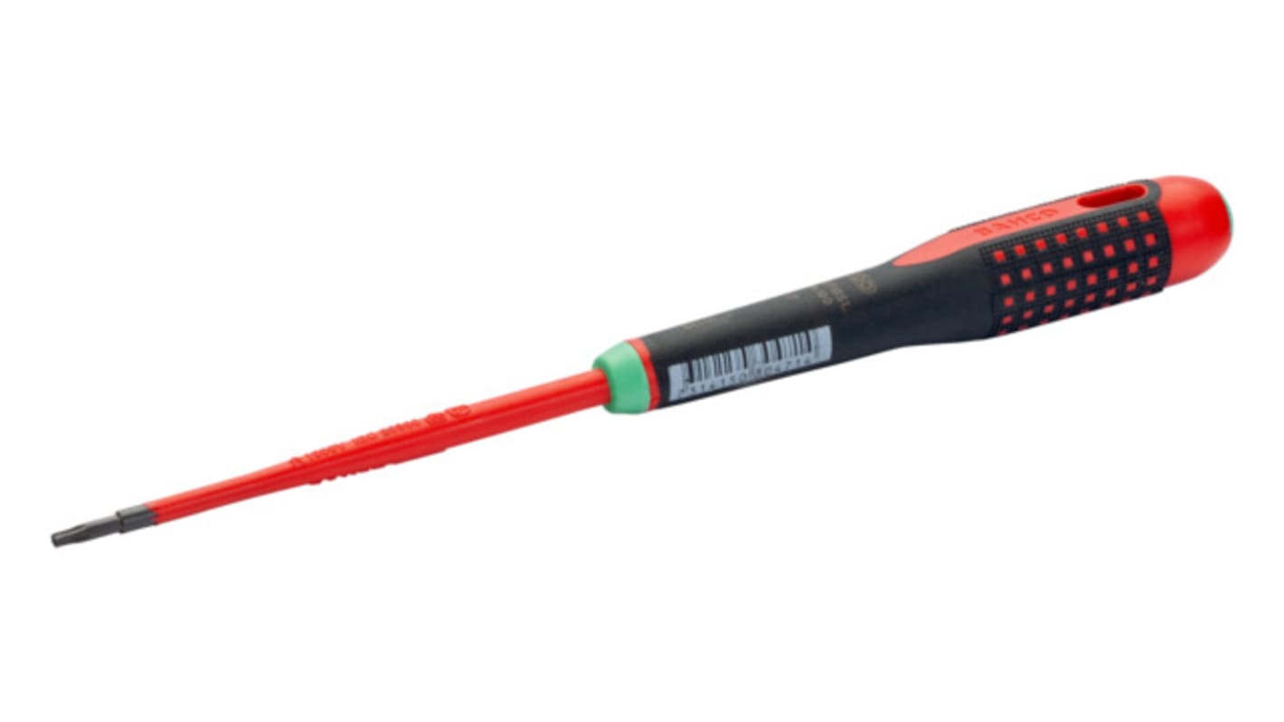 Bahco Torx Insulated Screwdriver, T10-T30 Tip, VDE/1000V