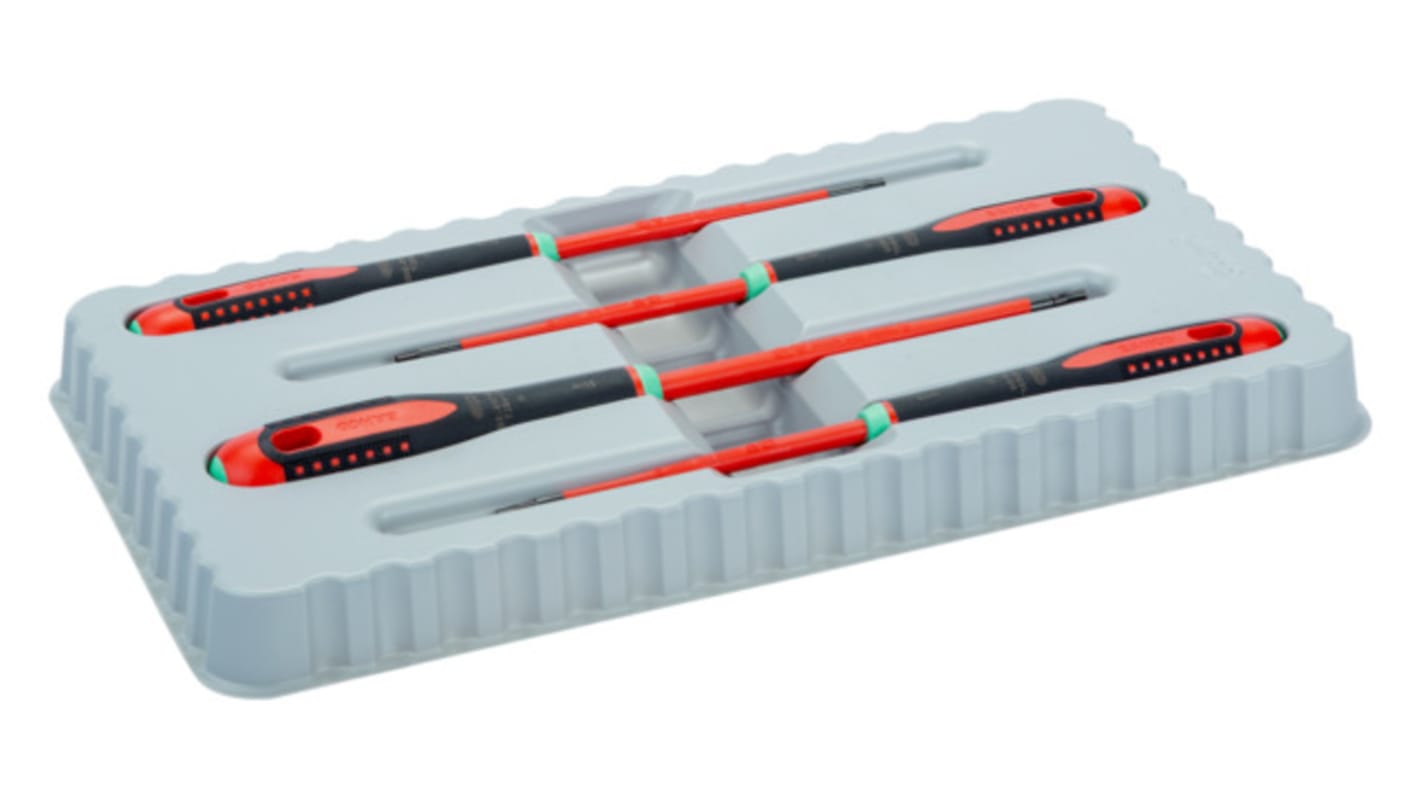 Bahco Torx Insulated Screwdriver Set, 4-Piece