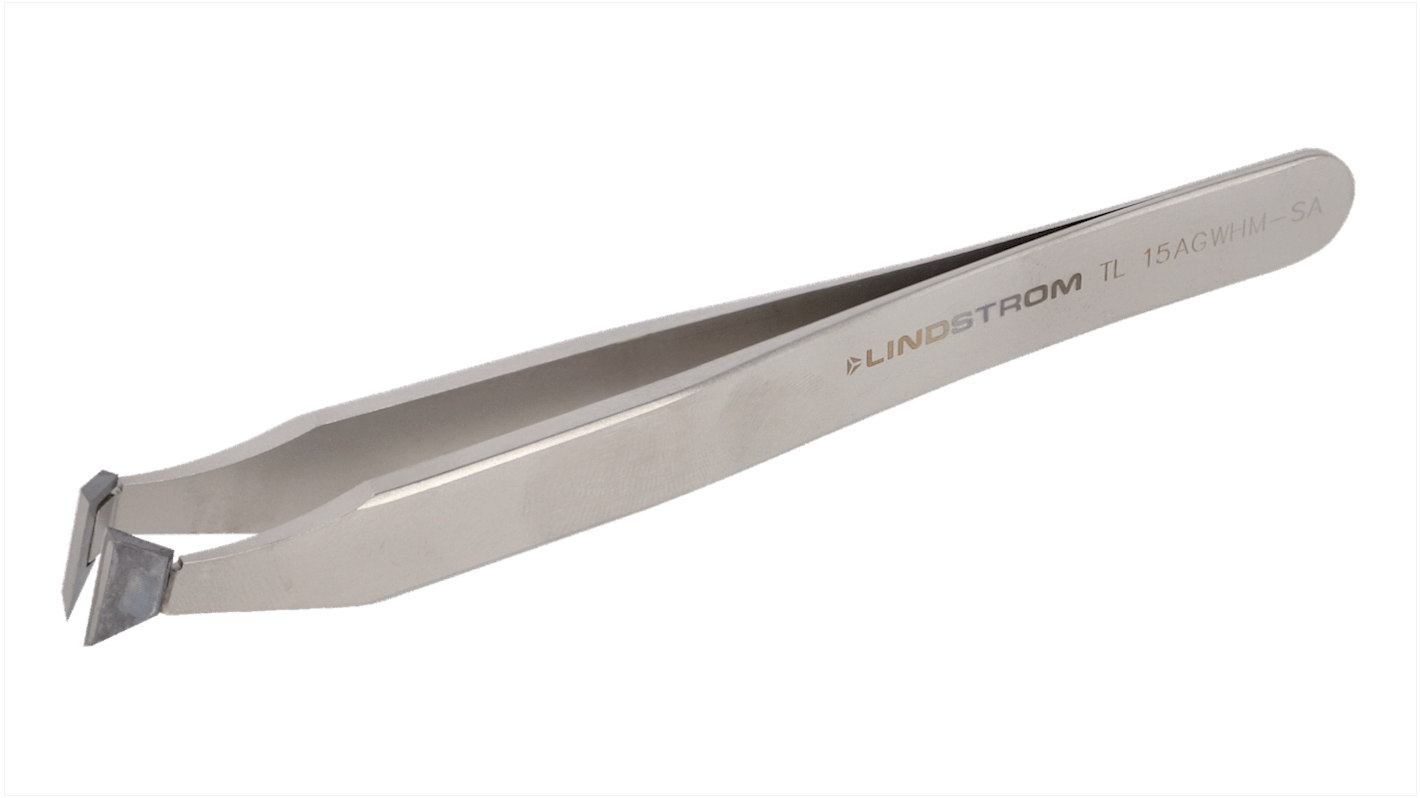 Lindstrom 115 mm, Tungsten, Angle, Tweezer