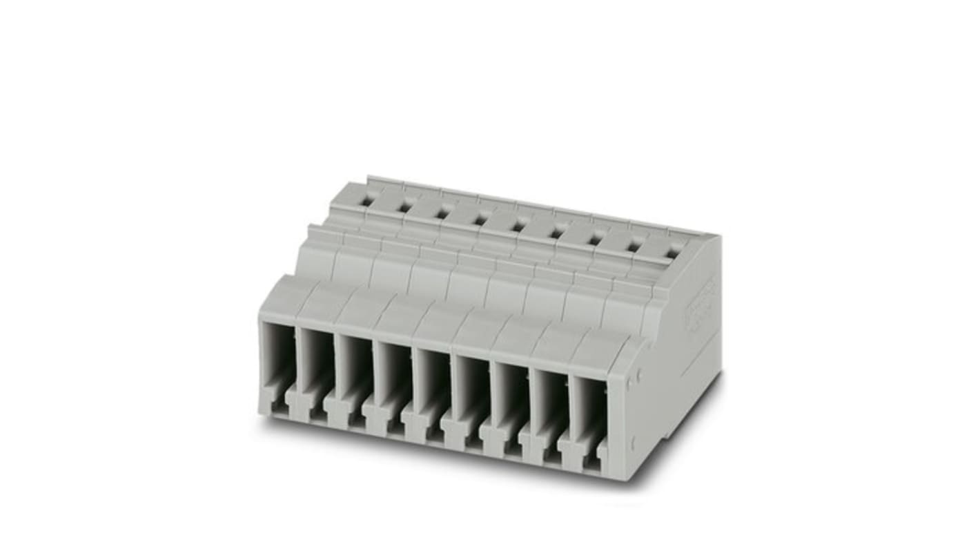 Phoenix Contact SC 2.5/ 8 Series Combi Receptacle for Use with DIN Rail Terminal Blocks, 24A