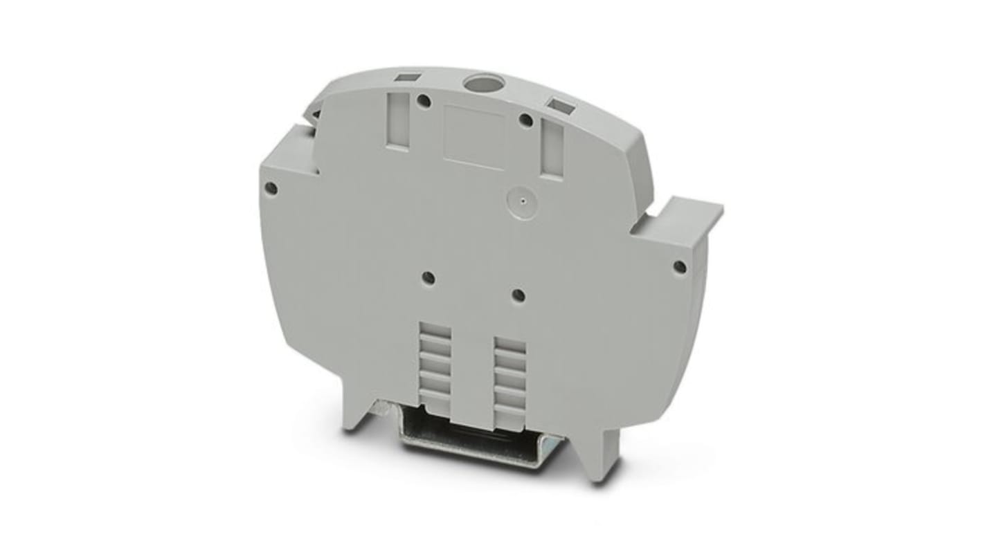 Phoenix Contact E-UTWE 6 Series End Clamp for Use with Din Rail