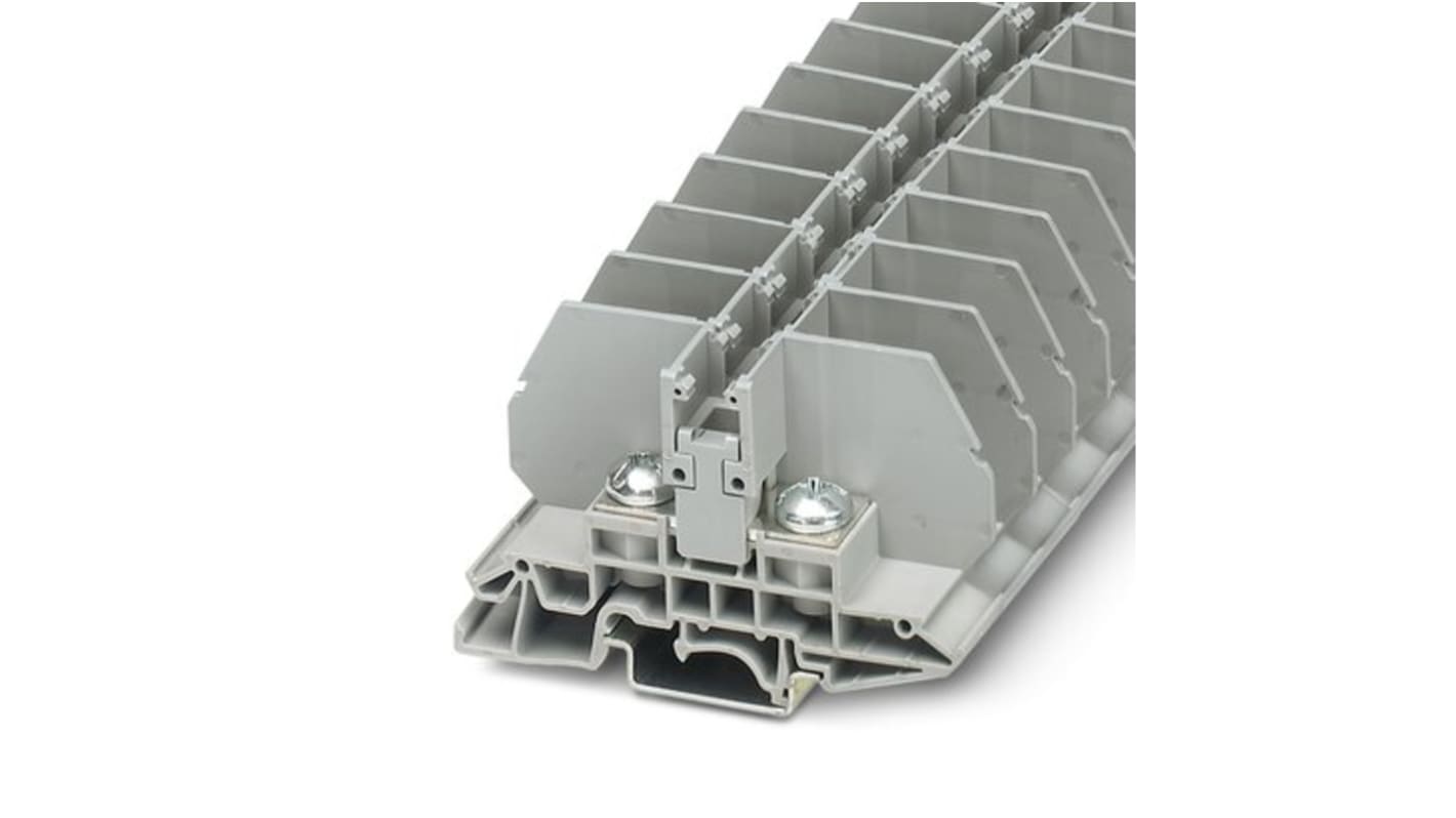 3075870 | Phoenix Contact RSC 6 Series Grey Terminal Block, 35mm², 1 ...