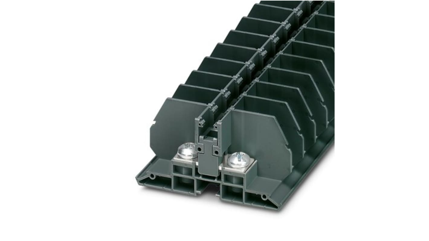 3075922 | Phoenix Contact RSC 6-F E Series Dark Grey Terminal Block ...