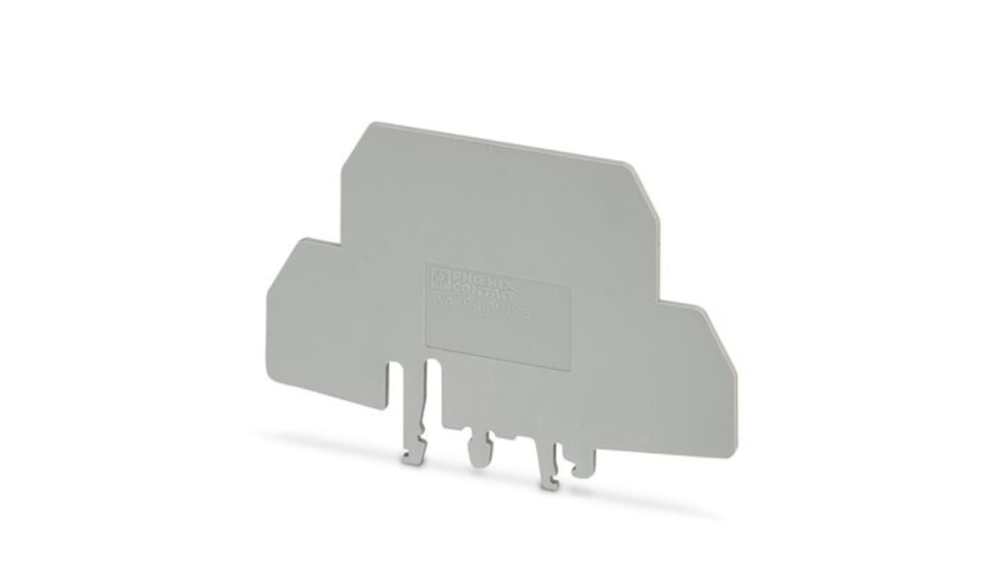 Phoenix Contact TP-UDMTK 5 Series Separating Plate for Use with DIN Rail Terminal Blocks