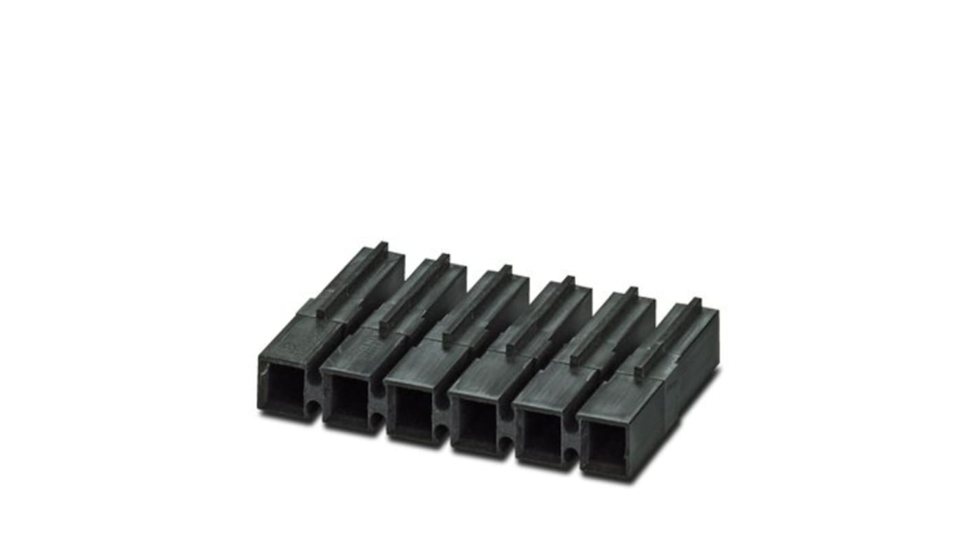 Carcasa de conector Phoenix Contact serie STG 6-VKK4, para usar con Bloques terminal de carril DIN