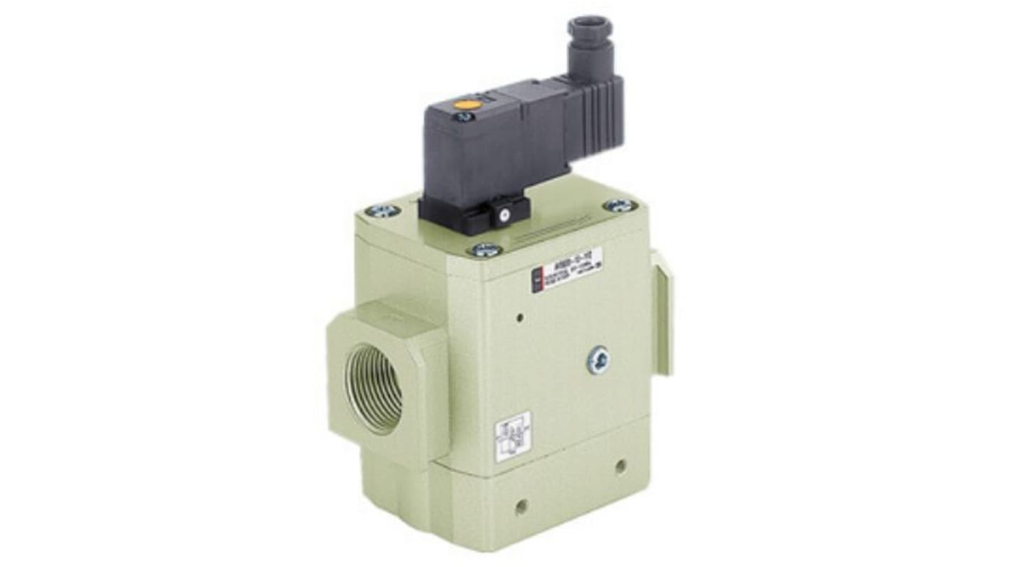 Valvola pneumatica soft start SMC Valvola di avviamento morbido, serie AV5000, ingresso: G 3/4, portata 10778L/min, 10