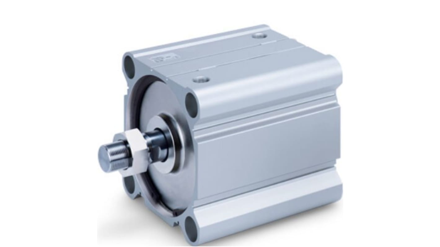 SMC Pneumatic Compact Cylinder - CDQ2B125, 25mm Bore, 150mm Stroke, CQ2 Series, Double Acting