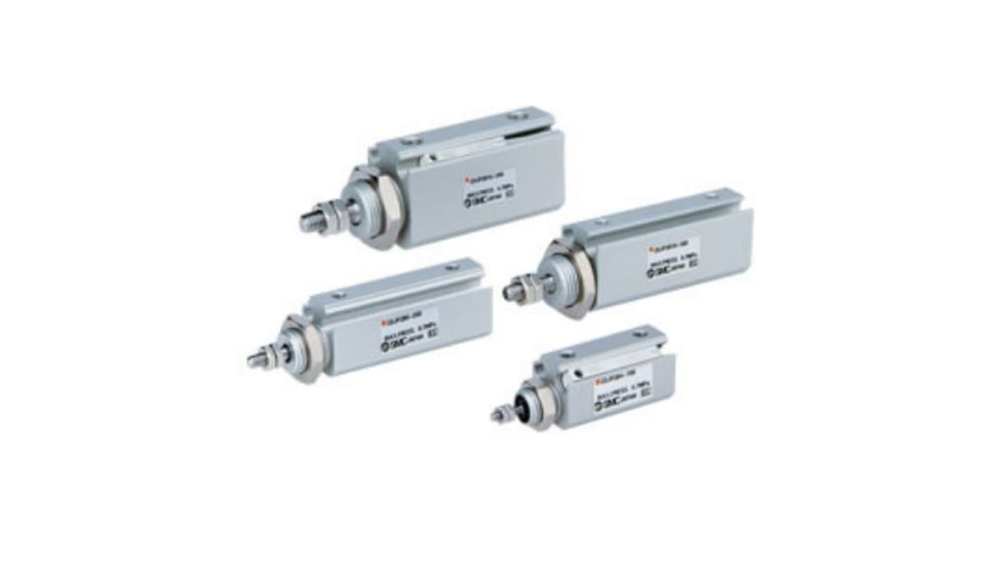 SMC Pneumatic Cylinder - Cylinder Series CJP, 16mm Bore, 15mm Stroke, CJP2 Series, Double Acting