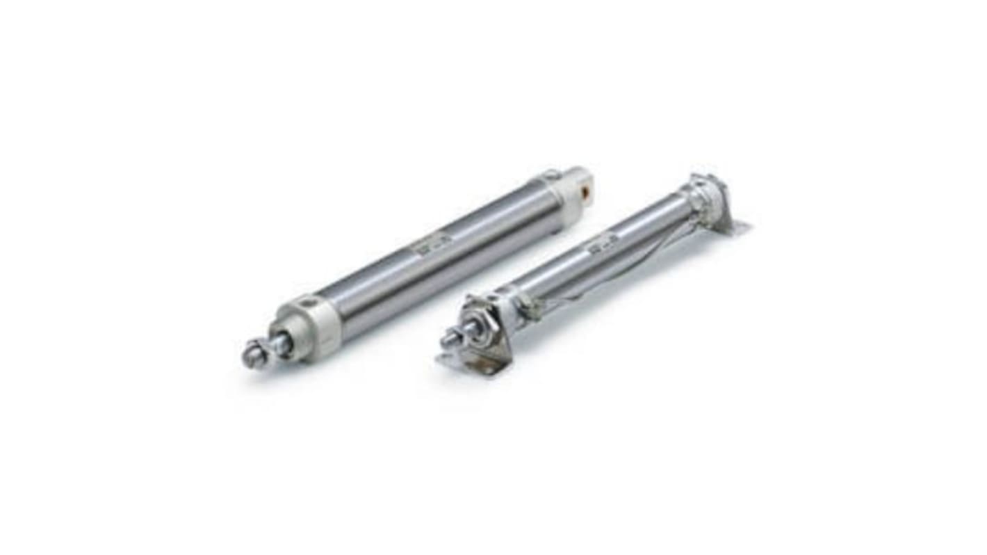 SMC Pneumatic Cylinder - Cylinder Series CM2, 32mm Bore, 150mm Stroke, CM2 Series, Double Acting