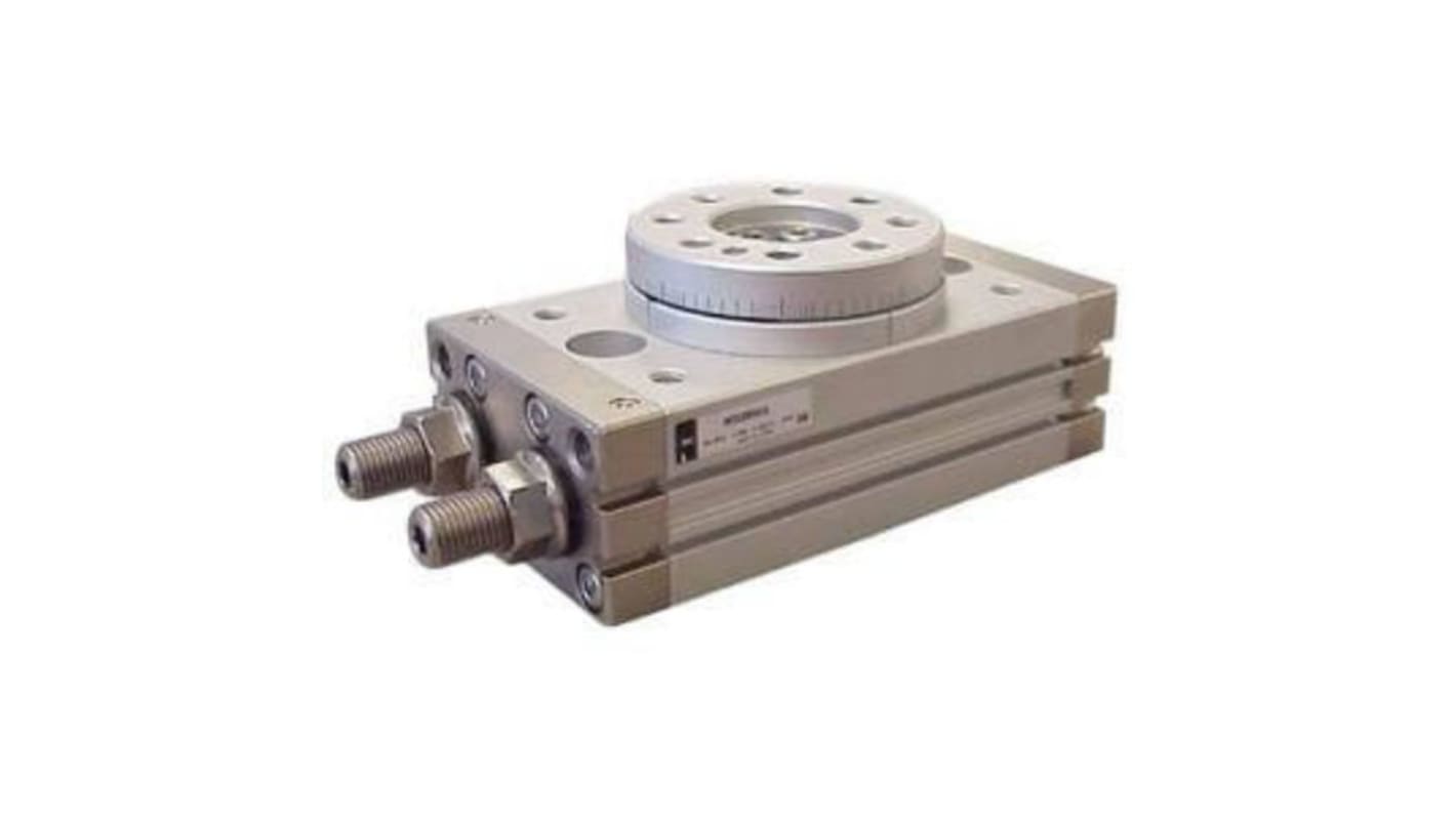 SMC MSQ Series 7 bar Double Action Pneumatic Rotary Actuator, 0 → 190° Rotary Angle, 30mm Bore