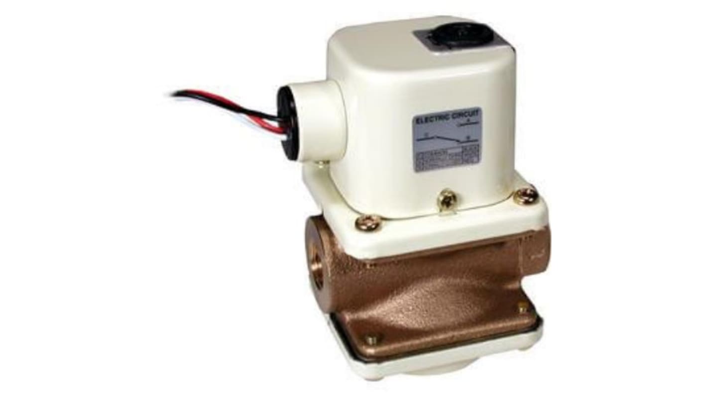 Interruptor de flujo SMC IFW5 para Aire, gas, líquido, agua, 1 l/min → 10 l/min, 24 V CC