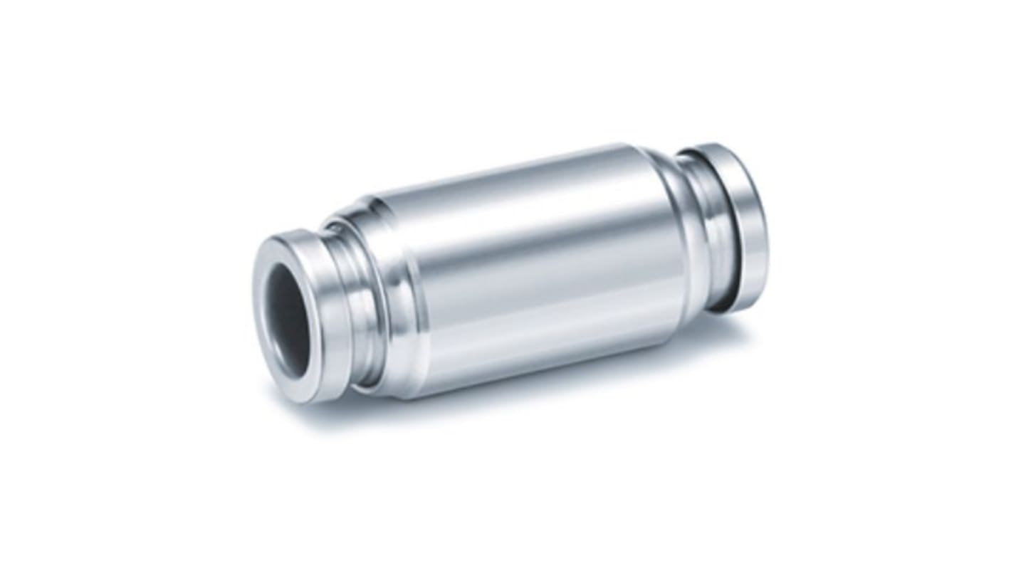 SMC KQB2 Series Straight Fitting, 12 mm to 12 mm, Tube-to-Tube Connection Style, SERIE KQB2