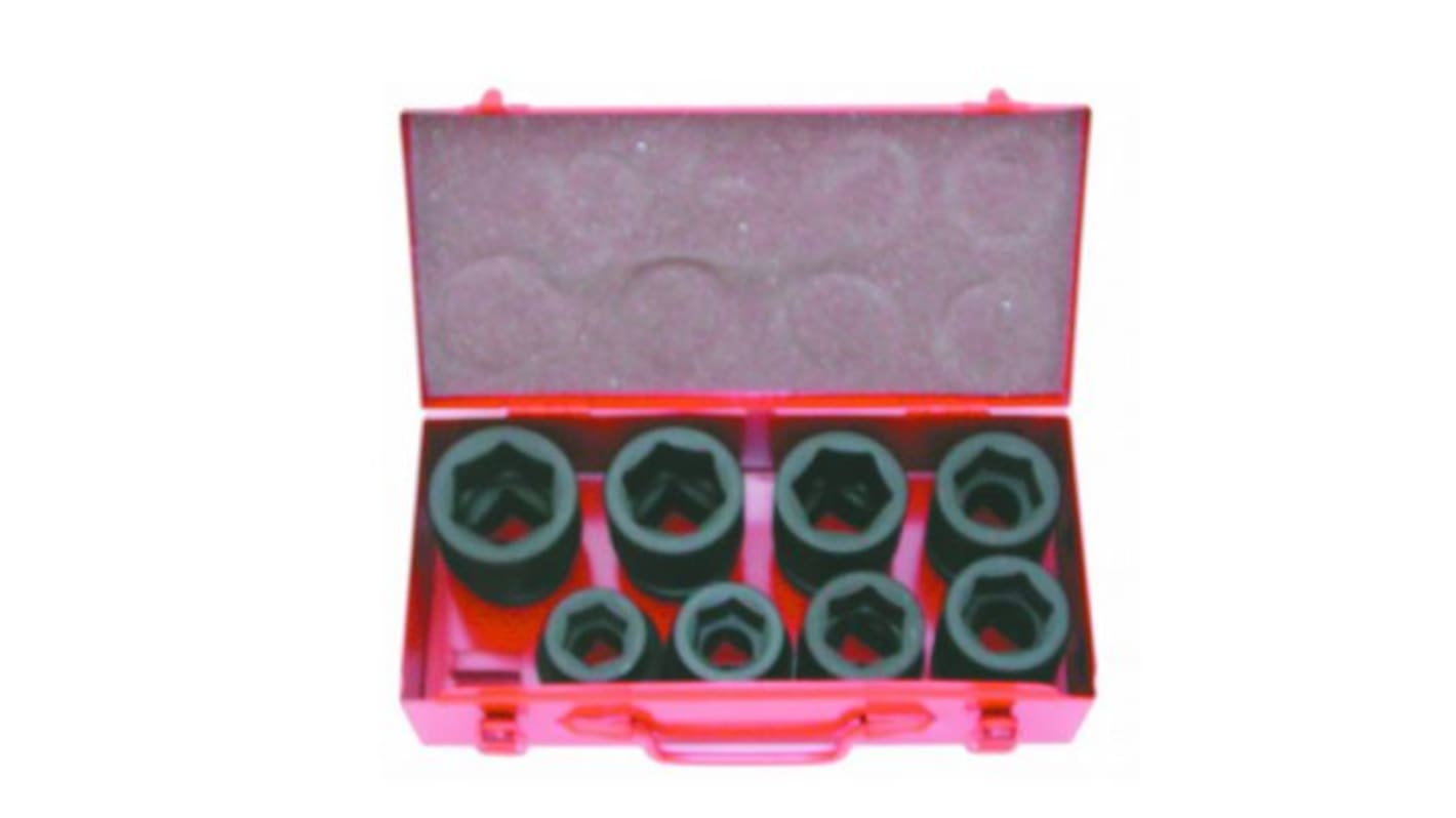 SAM Metric 1 in Impact Socket Set , 6 point