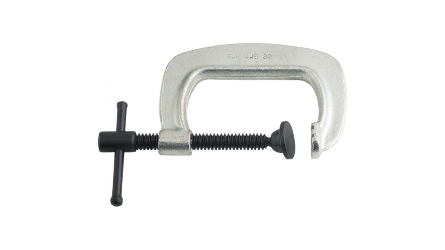Presse En C Forgée Professionnelle - Capacité De Serrage 80 Mm, Ouverture 65 Mm
