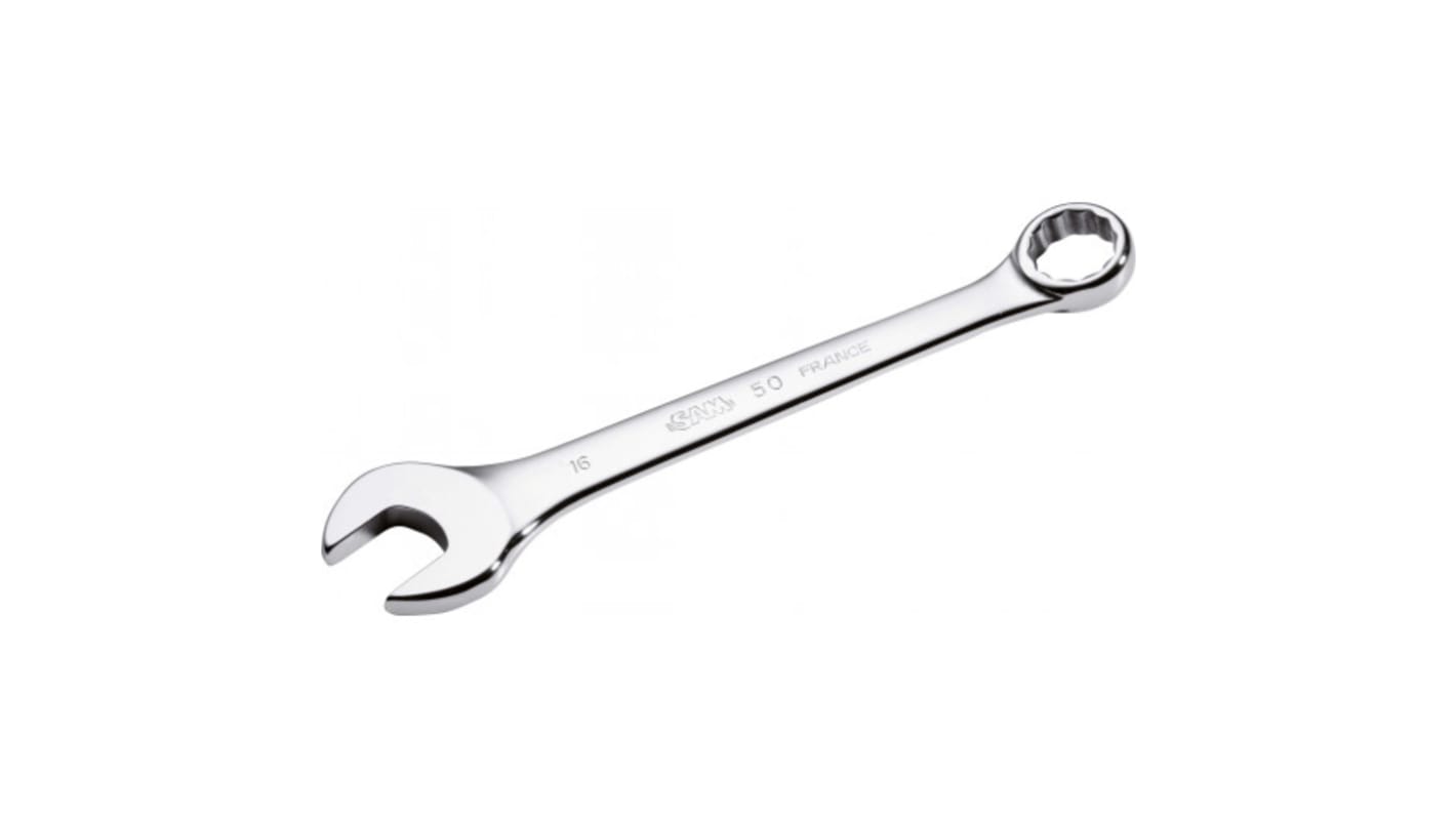 SAM 50 Series Combination Spanner, 14mm, Metric, 178 mm Overall