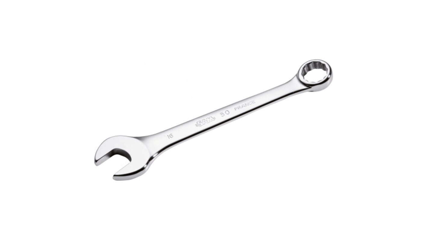 SAM 50 Series Combination Spanner, 23mm, Metric, 253 mm Overall