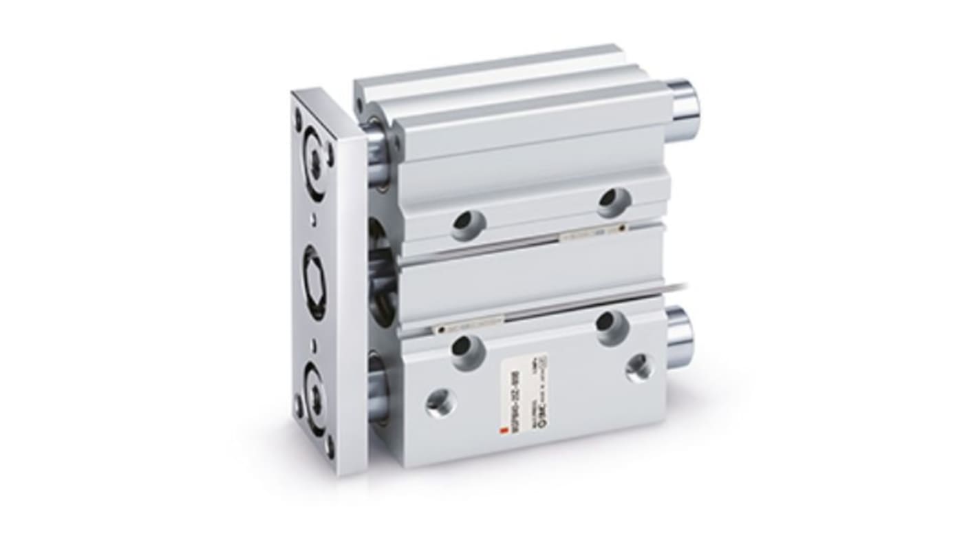 SMC Pneumatic Guided Cylinder - Series MGP, 16mm Bore, 10mm Stroke, MGP Series, Double Acting