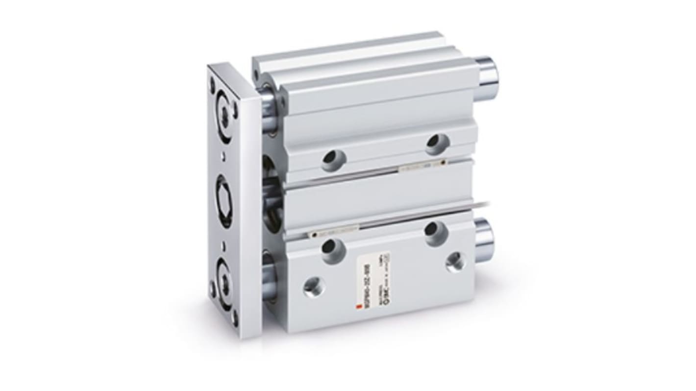 SMC Pneumatic Guided Cylinder - Series MGP, 32mm Bore, 50mm Stroke, MGP Series, Double Acting