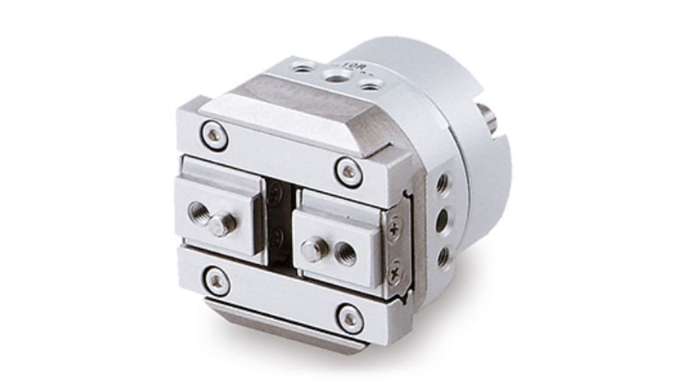 SMC MHR2 Pneumatikgreifer, Zweifach-Ausführung, 2 Greifarme, Drehbetätigter Druckluftgreifer, 6 bar max.