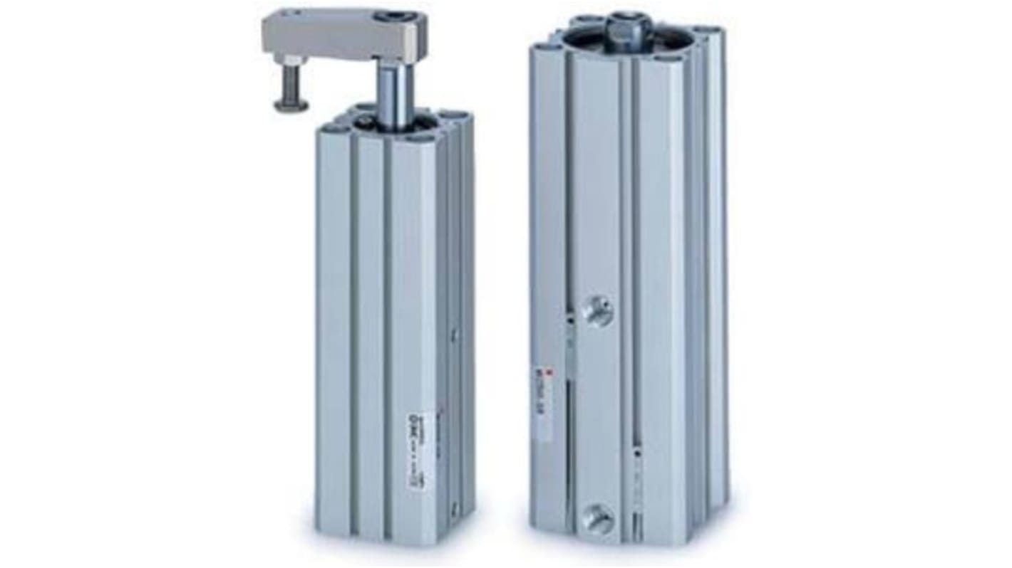 Attuatore a pinza, SMC MK2TB20-20RN, serie MK, foro da 20mm, corsa 20mm, rotazione di 90°, 10 bar max