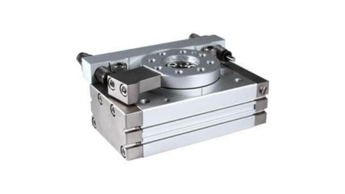 SMC MSQ Series 7 bar Pneumatic Rotary Actuator, 0 → 190° Rotary Angle, 10mm Bore