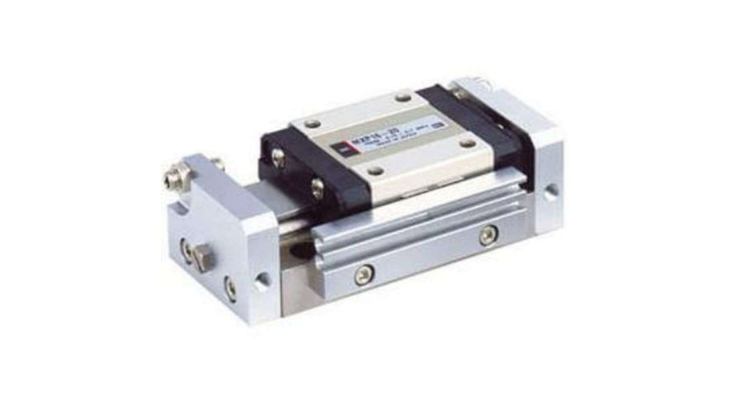 SMC Pneumatic Guided Cylinder - MXP12, 12mm Bore, 15mm Stroke, MXP Series, Double Acting