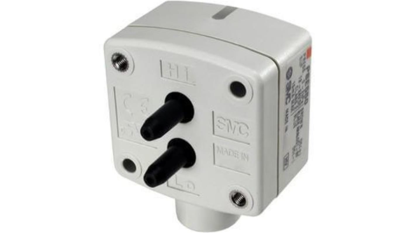 SMC PSE550 Series Pressure Sensor, -50kPa Min, 50kPa Max, Analogue Output 1 → 5 V Output, Differential Reading