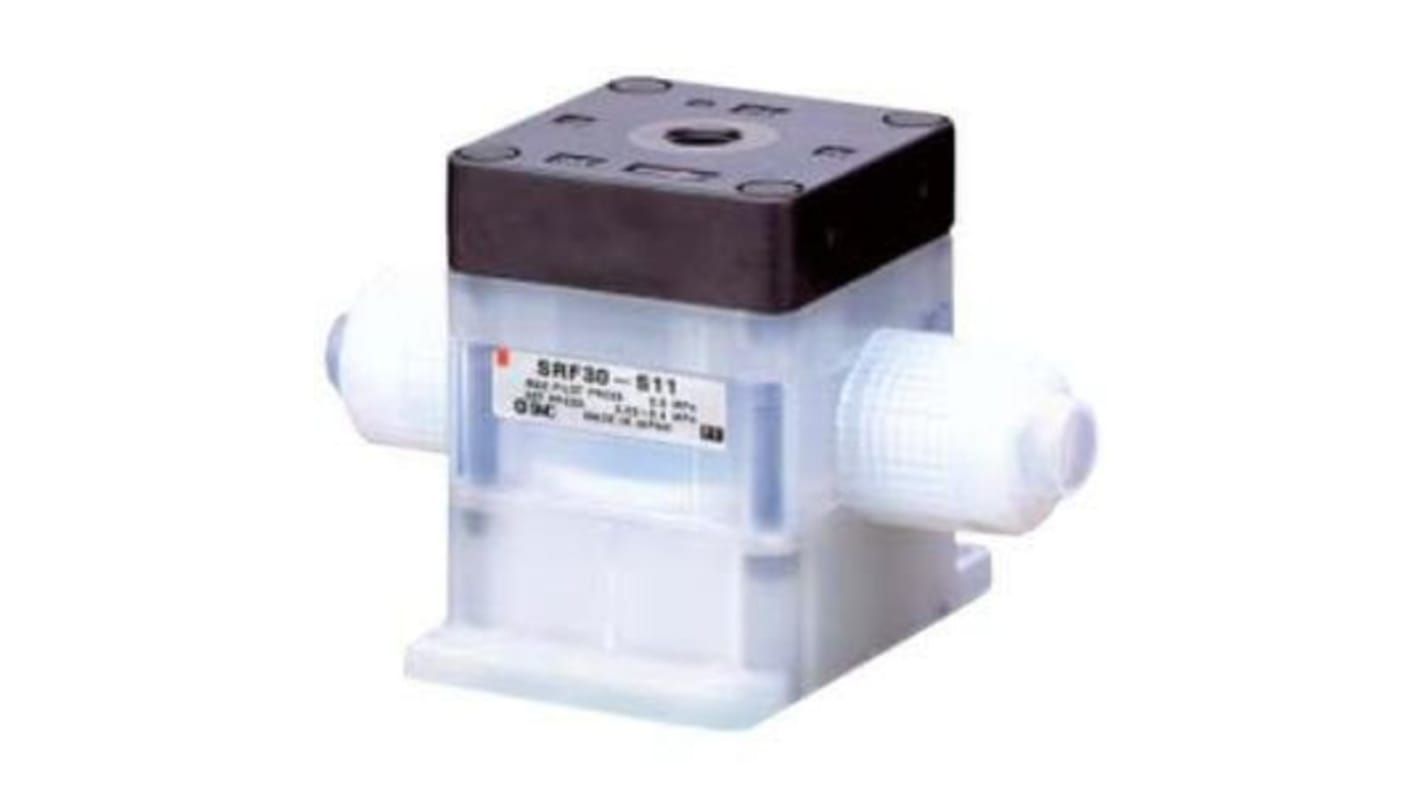 SMC Rc 1/8 Pneumatic Regulator - 0.02MPa to 0.5MPa, 0.5Mpa max. input, Series SRF