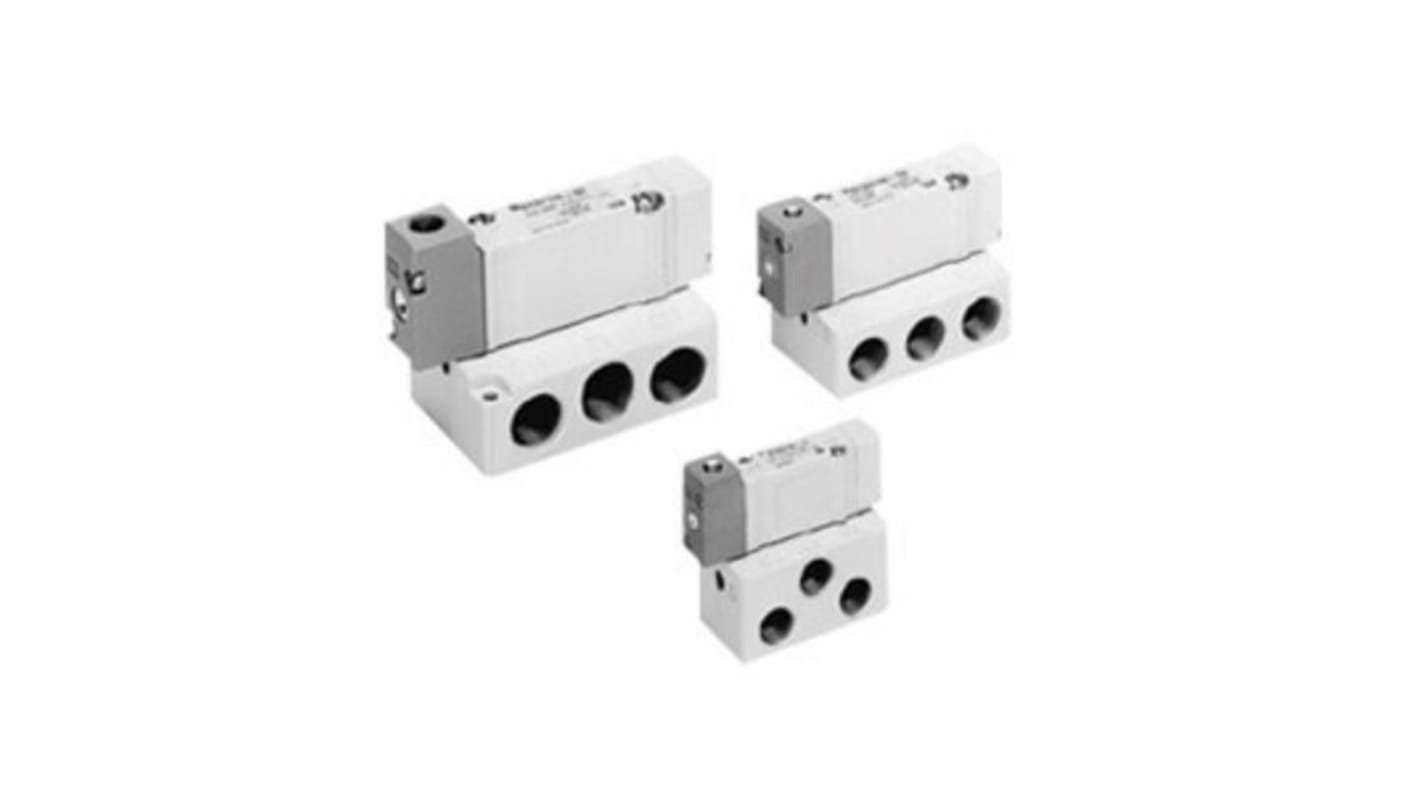 SMC 2 Position Double Valve Pneumatic Solenoid Valve - Air SYA5000 Series