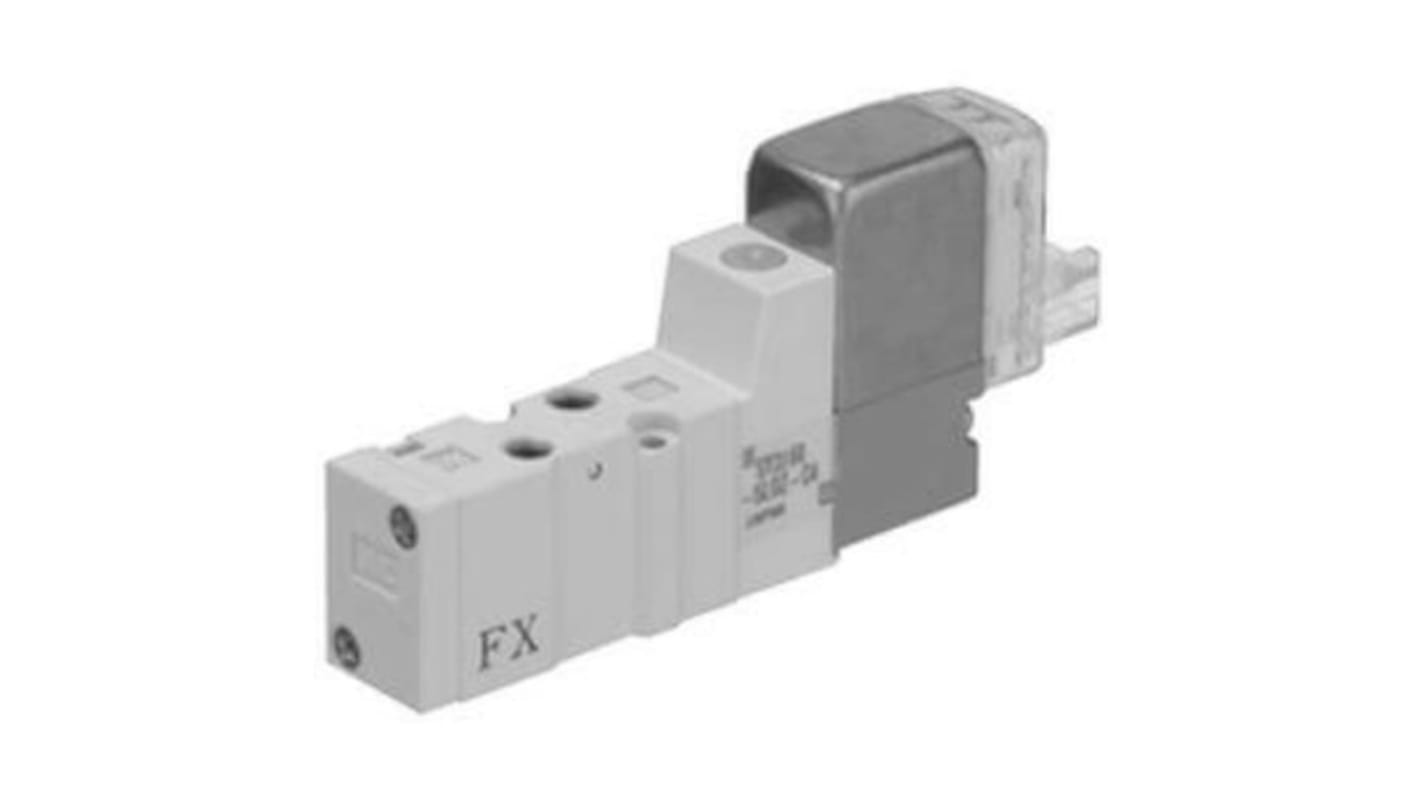 Elettrovalvole per pneumatica SMC, Metrico M3, funzione 2 Position Single Valve, azionamento Aria