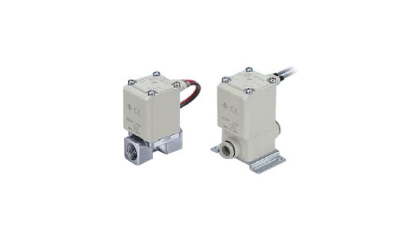 SMC VX21 Pneumatik-Magnetventil Direct Operated 2 Port Solenoid Valve G1/8, Elektromagnet-betätigt