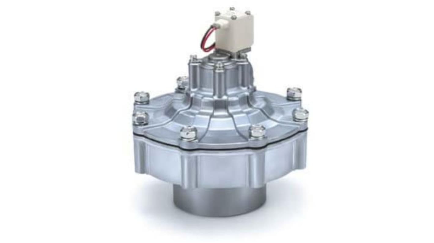 Elettrovalvole per pneumatica SMC, G 1, funzione 2 Port Solenoid Valve For Dust Collector, azionamento Solenoide