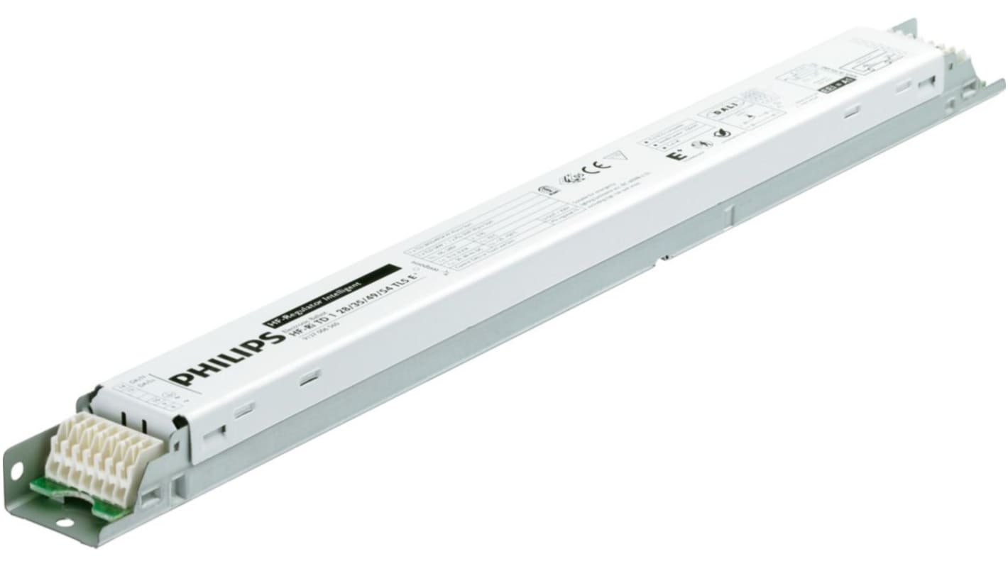 Philips Lighting 14/24 W Electronic Batten Lighting Ballast, 195 → 240 V