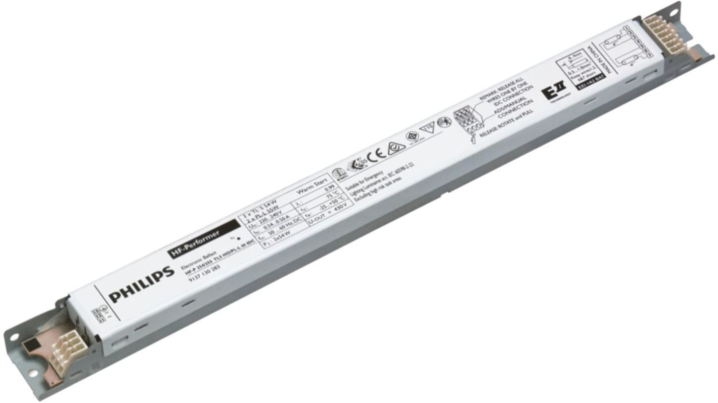 Philips Lighting 80 W Electronic Batten Lighting Ballast, 220 → 240 V