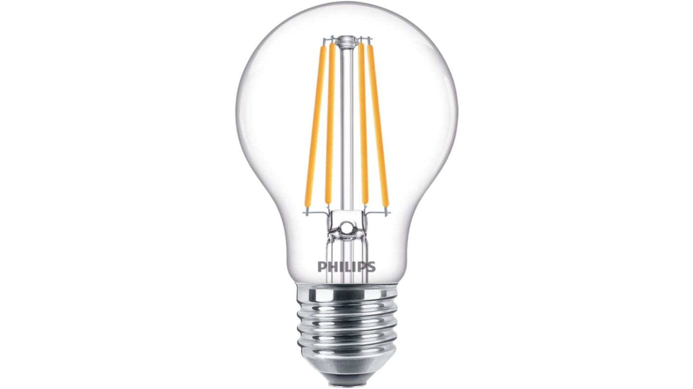 Ampoule LED E27 Philips, 8,5 W, 2700K, Blanc chaud