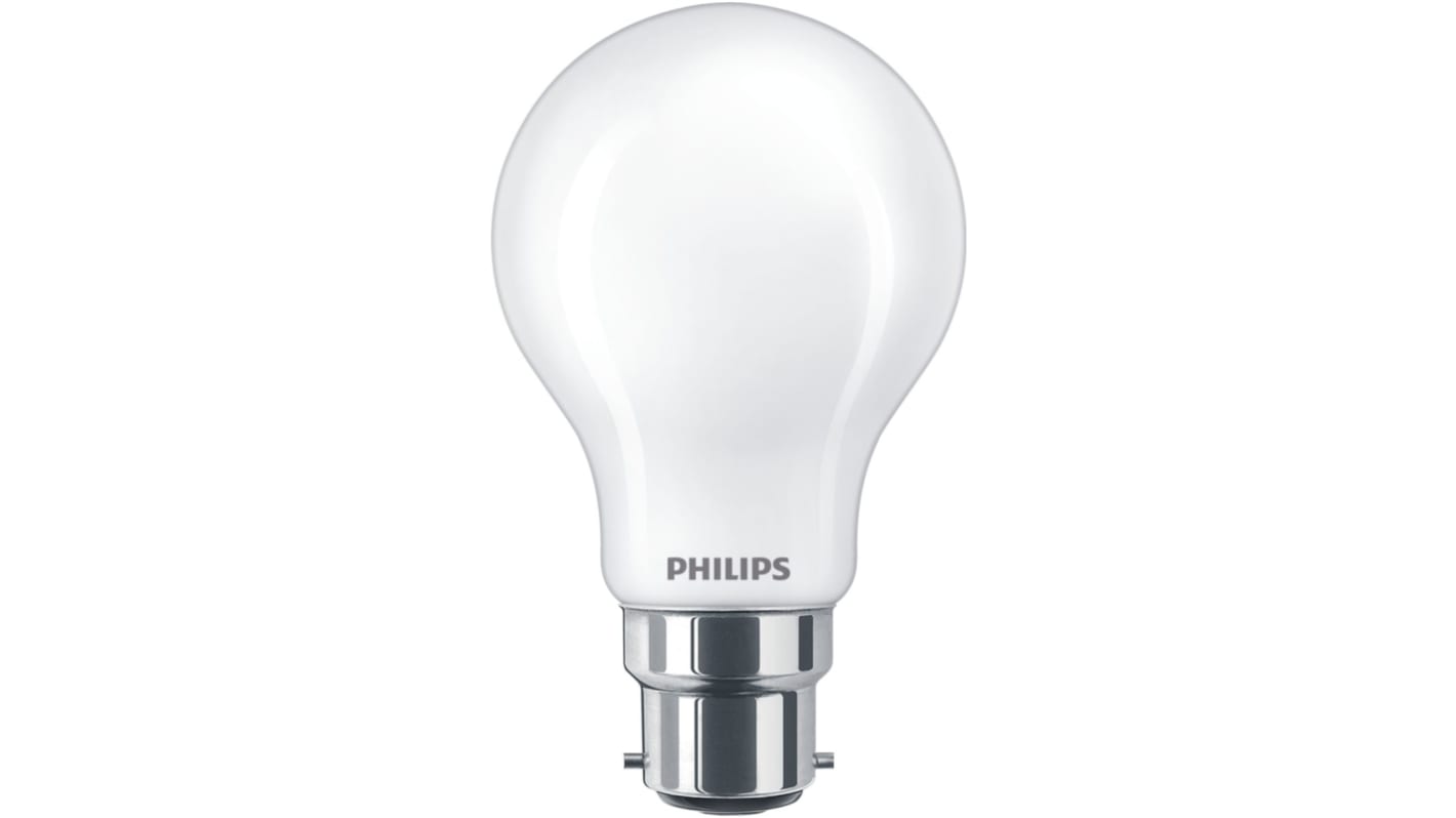 Bombilla LED Philips, MASTER, 3,4 W, casquillo B22, regulable, Blanco Cálido, 2700K