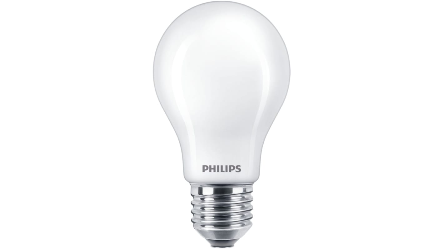 Ampoule LED E27 Philips, 7,8 W, 2700K, Blanc chaud, gradable